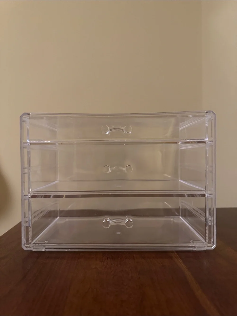 Bino Acrylic 3-Drawer Makeup Organizer